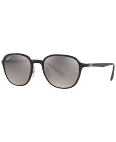Поляризованные солнцезащитные очки унисекс, rb4341ch 51 Ray-Ban, черный