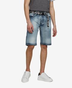 Мужские джинсовые шорты feeling fresh с регулируемым поясом, комплект из 2 предметов Ecko Unltd, мульти