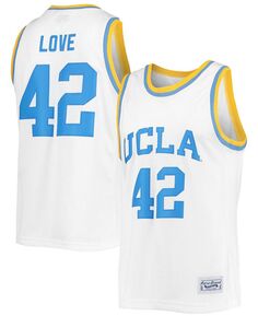 Мужская белая памятная классическая баскетбольная майка kevin love ucla bruins Original Retro Brand, белый