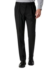 Мужские однотонные плиссированные классические брюки классического кроя Lauren Ralph Lauren, мульти
