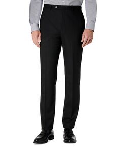 Мужские однотонные классические брюки классического кроя с плоским передом Lauren Ralph Lauren, мульти