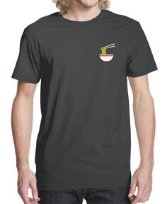 Мужская футболка с рисунком рамэн Buzz Shirts, мульти