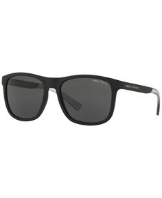 Мужские солнцезащитные очки с низкой перемычкой, ax4049sf 57 A|X Armani Exchange, черный