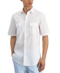 Мужская рубашка warren, созданная для macy&apos;s Alfani, белый