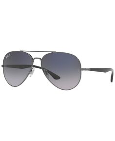 Поляризованные солнцезащитные очки унисекс, rb3675 58 Ray-Ban, серый