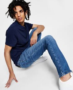 Мужские джинсы средней потертости скинни, созданные для macy&apos;s INC International Concepts, мульти