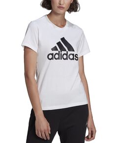 Футболка Adidas Essentials Logo Cotton, белый