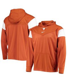 Мужская толстовка с капюшоном из джерси texas orange texas longhorns sideline jersey Nike, мульти