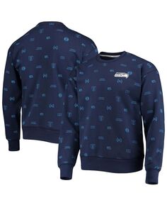 Мужская толстовка с графическим пуловером college navy seattle seahawks reid Tommy Hilfiger, синий