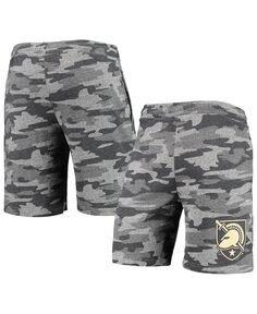 Мужские угольно-серые армейские черные шорты с камуфляжным принтом terry jam backup terry jam lounge shorts Concepts Sport, мульти