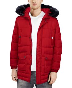 Мужская лыжная куртка с капюшоном X-Ray, красный