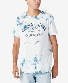 Мужская футболка с круглым вырезом martin guitars graphic Lucky Brand, мульти