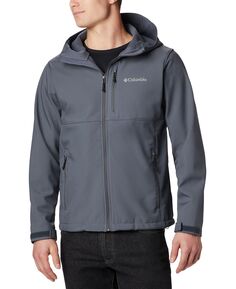 Мужская эластичная водонепроницаемая куртка ascender comfort softshell с капюшоном Columbia