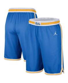 Мужские синие баскетбольные шорты ucla bruins replica performance Jordan, синий