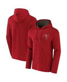 Мужская коллекция nfl x darius rucker от heathered red tampa bay buccaneers вафельный вязаный пуловер с капюшоном Fanatics, мульти