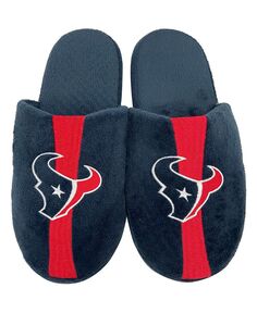 Мужские тапочки в полоску houston texans team FOCO, синий