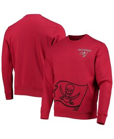 Мужской красный свитер с карманами tampa bay buccaneers FOCO, красный