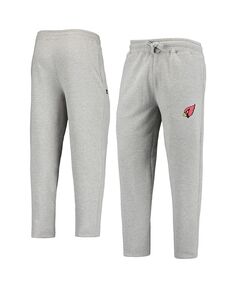 Мужские серые спортивные штаны для бега arizona cardinals option Starter, серый