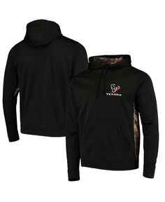 Мужская толстовка с капюшоном houston texans logo ranger black and realtree camo Dunbrooke, мульти