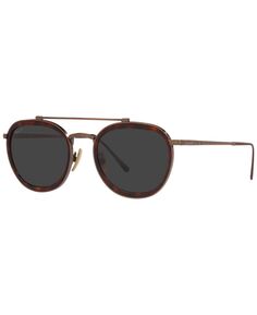 Поляризованные солнцезащитные очки унисекс, po5008st 51 Persol, коричневый