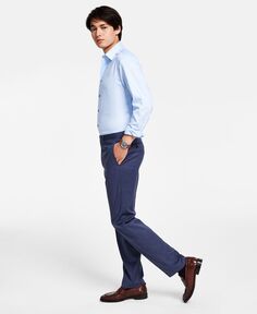 Мужские классические брюки ultraflex stretch check классического кроя Lauren Ralph Lauren, синий