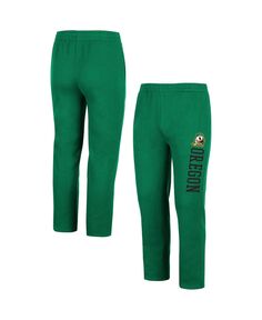 Мужские зеленые флисовые брюки oregon ducks Colosseum, зеленый
