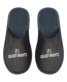 Мужские шлепанцы vegas golden knights scuff slide FOCO, черный