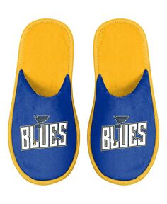 Мужские тапочки st. louis blues scuff slide FOCO, синий