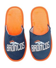 Мужские тапочки denver broncos scuff slide FOCO, синий