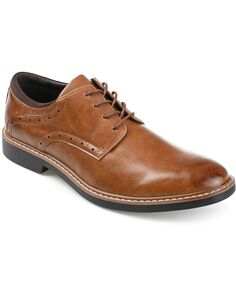 Мужские классические туфли-броги irwin Vance Co., коричневый