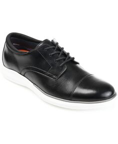 Мужские модельные туфли дерби felton cap toe Thomas &amp; Vine, черный