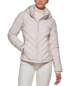 Пуховое пальто для женщин с капюшоном Calvin Klein