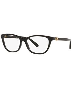 Женские прямоугольные очки с низкой переносицей hc6180f COACH, черный