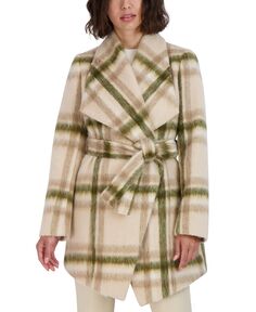 Женское пальто с отложным воротником olivia Tahari, мульти