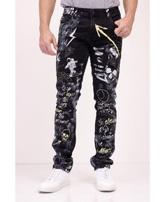 Мужские джинсы modern alien denim RON TOMSON, черный