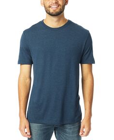 Мужская модальная футболка tri-blend с круглым вырезом Alternative Apparel, мульти