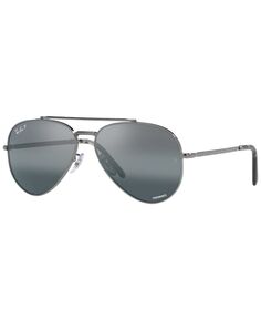 Поляризованные солнцезащитные очки унисекс, new aviator x sgh exclusive 58 Ray-Ban