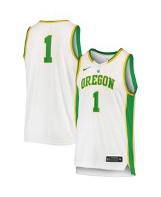 Топ Nike #1 White Oregon Ducks, белый
