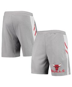 Мужские серые шорты chicago bulls Concepts Sport, серый