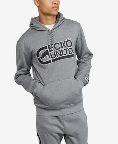 Мужская толстовка с капюшоном track em down Ecko Unltd, серый