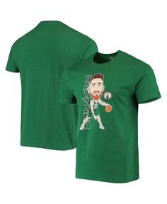 Мужская футболка &apos;47 gordon hayward heathered kelly green boston celtics bobblehead &apos;47 Brand, зеленый