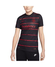Женская черная футболка portland thorns fc 2021/22 authentic home match jersey Nike, черный