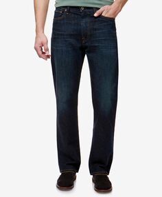 Мужские эластичные джинсы прямого кроя 181 прямого кроя Lucky Brand, мульти