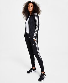 Женские спортивные брюки tiro 23 adidas, черно-белый