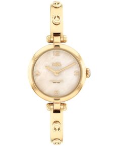 Женские часы cary с золотым браслетом и браслетом 26 мм COACH, мульти