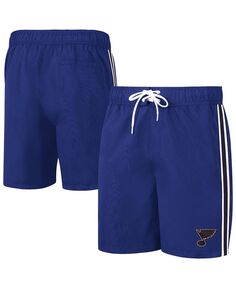 Мужские синие пляжные шорты st. louis blues sand beach G-III Sports by Carl Banks, синий