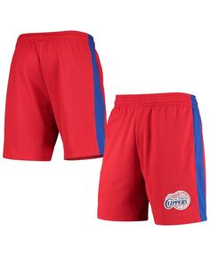 Мужские красные шорты la clippers hardwood classics swingman Mitchell &amp; Ness, красный