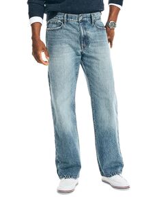 Мужские аутентичные джинсы свободного кроя из жесткого денима с 5 карманами Nautica, мульти