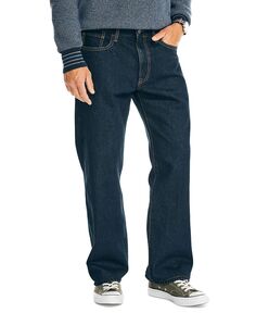 Мужские аутентичные джинсы свободного кроя из жесткого денима с 5 карманами Nautica, мульти
