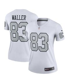 Женская футболка darren waller white las vegas raiders alternate legend Nike, белый
